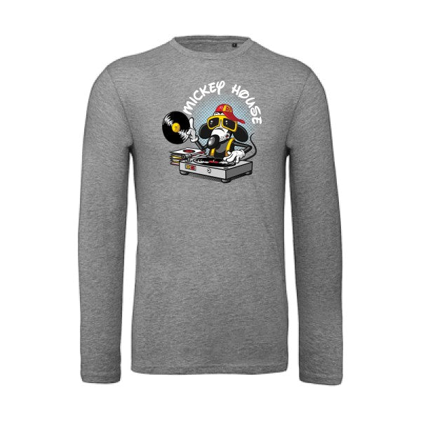 Mickey house | T-shirt original LSL Sport Grey 2XL