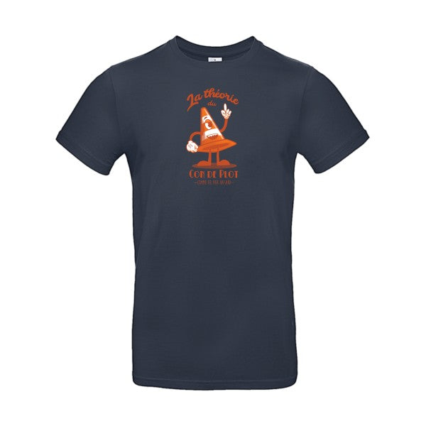 Theorie-du-con-de-plot - t-shirt original Navy