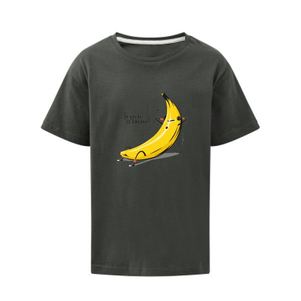 Je garde la banane ! SG - Kids T-shirt enfant Charcoal Taille 152 (11-12/2XL)