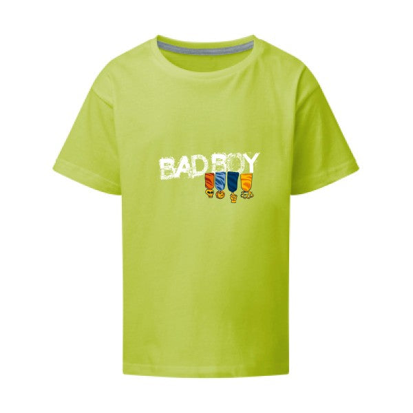 bad boy SG - Kids T-shirt enfant Lime Taille 152 (11-12/2XL)