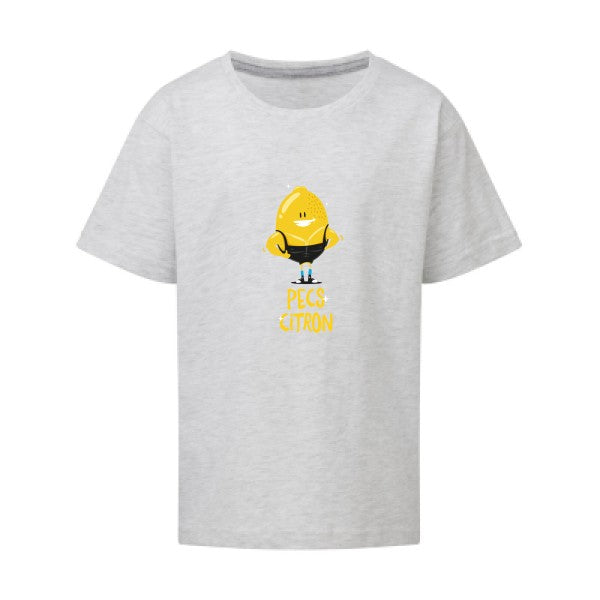 Pecs Citron SG - Kids T-shirt enfant Ash Grey Taille 152 (11-12/2XL)