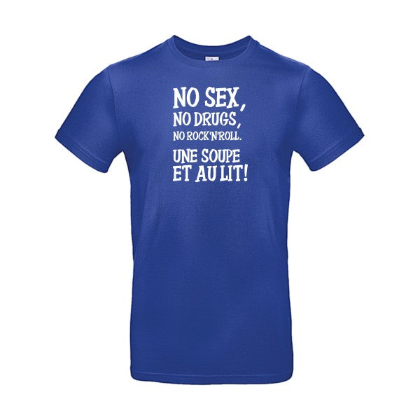 NO... B&C- T-shirt E190|Cobalt Blue||2XL