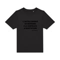 T-shirt original enfant L-intelligence couleur Black flex Noir