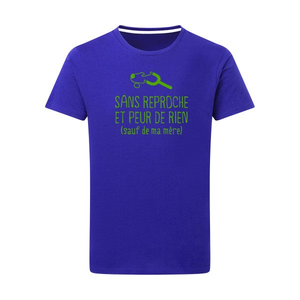 Sans reproche vert pomme -Flex vert pomme sur T-shirt SG  Royal Blue  5XL