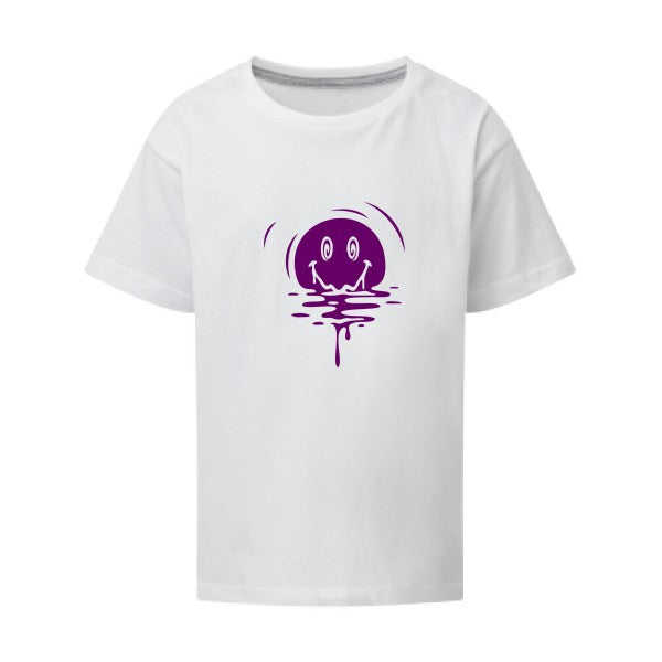 SUN SMILE Flex Violet SG - Kids T-shirt enfant White Taille 152 (11-12/2XL)