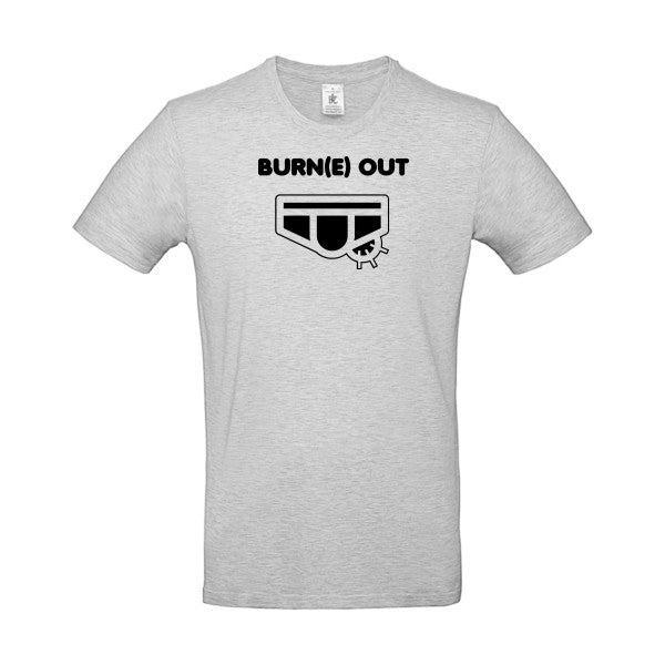 Burn(e) OutFlex noir- T-shirt E190|Ash||2XL