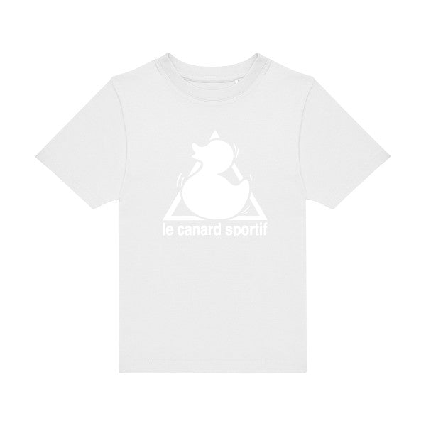 T-shirt original enfant Canard-Sportif couleur White flex Blanc