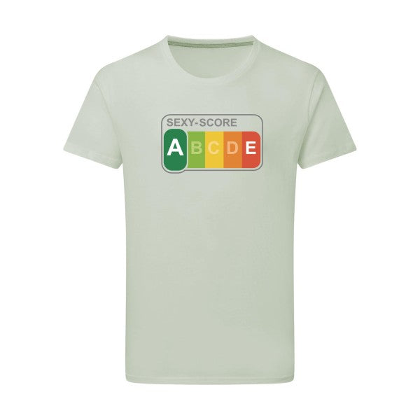 T-shirt homme SEXY SCORE - T-shirt humour sexy et osé Pastel Macchiato 2XL