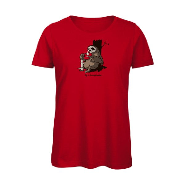Procafeination- T-shirt original - t-shirt original femme Red