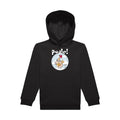 sweat capuche enfant Black Poule-!