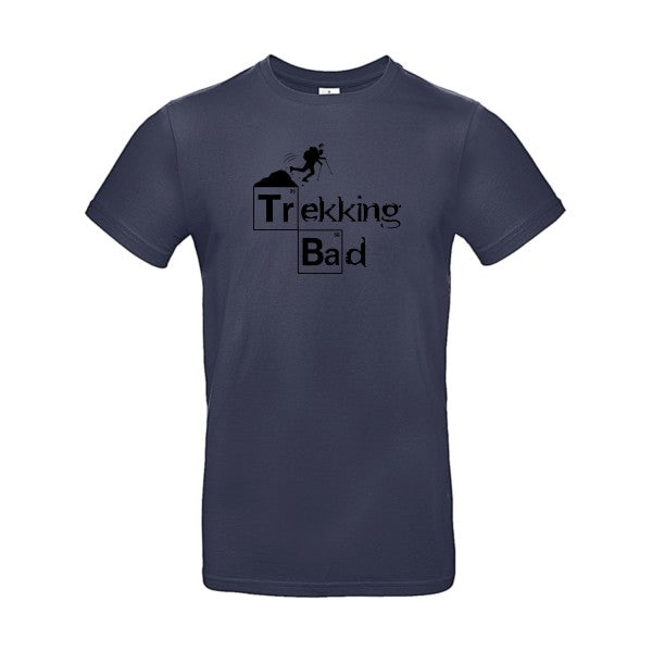 Trekking bad flex noir B&C - E190 T-shirt|Navy Blue||2XL