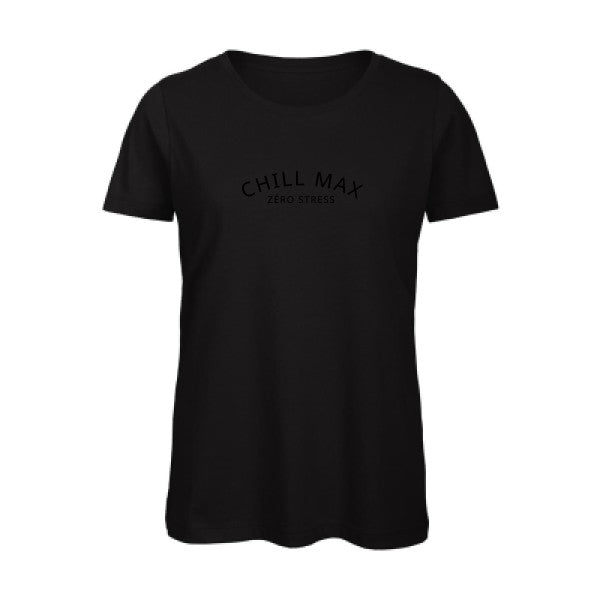 chill max-t-shirt Black flex Noir