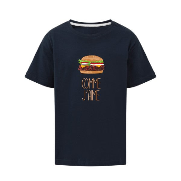 Comme j'aime SG - Kids T-shirt enfant Navy Taille 140 (9-10/XL)