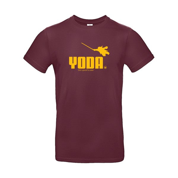 YodaFlex jaune or - E190 T-shirt|Burgundy||2XL