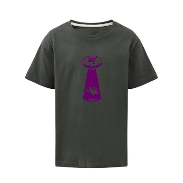 Donut Ovni Flex Violet SG - Kids T-shirt enfant Charcoal Taille 152 (11-12/2XL)