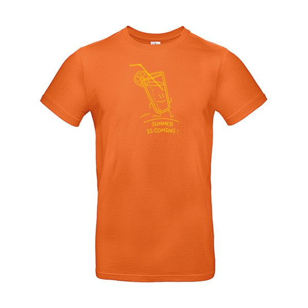 Summer is coming !Flex jaune or - E190 T-shirt|Urban Orange||2XL