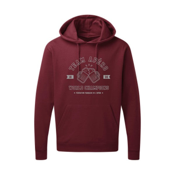 Team apéro Gris SG - Hooded Sweatshirt Sweat capuche