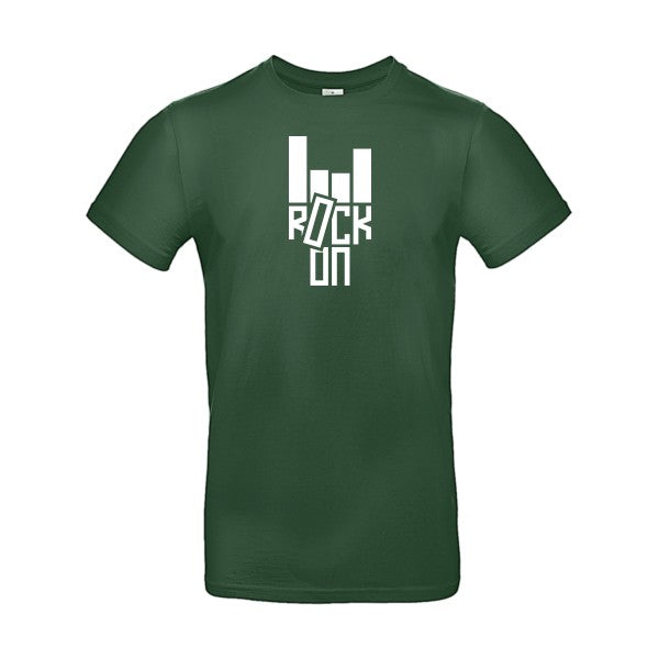 Rock On ! B&C- T-shirt E190|Bottle Green||2XL