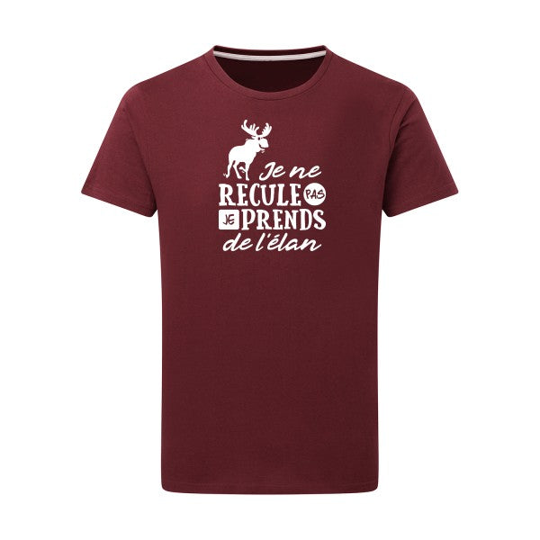 Prendre de l'élan - Flex Blanc Tshirt original Burgundy  2XL