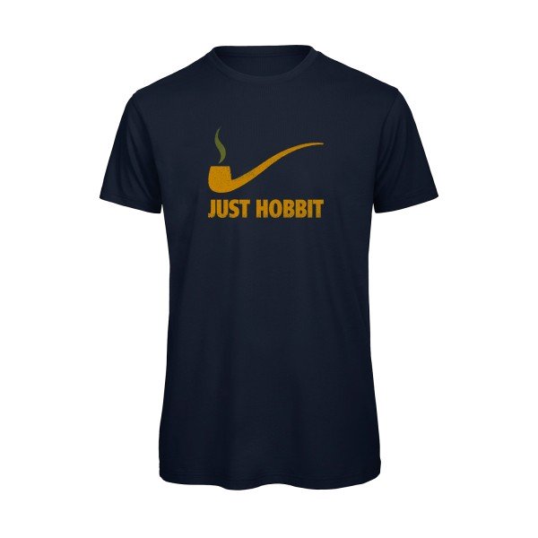 T-shirt humour original Just Hobbit T Shirt couleur Navy