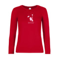t-shirt lsl femme Hantons-sous-la-pluie Red flex Rose