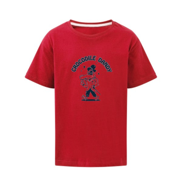 Crocodile dandy SG - Kids T-shirt enfant Red Taille 152 (11-12/2XL)