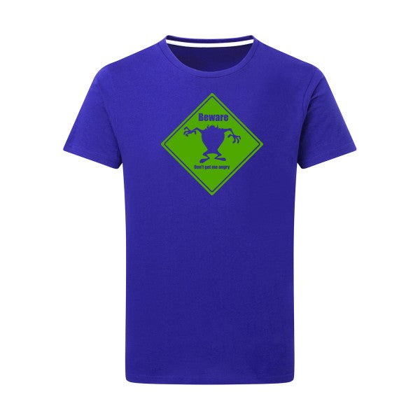 BEWARE vert pomme -Flex vert pomme sur T-shirt SG  Royal Blue  5XL