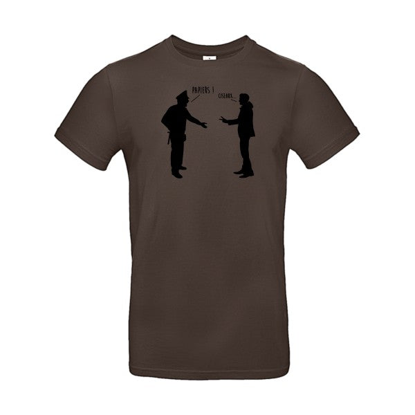 CHIFOUMI Flex noir |E190 T-shirt|Brown||2XL