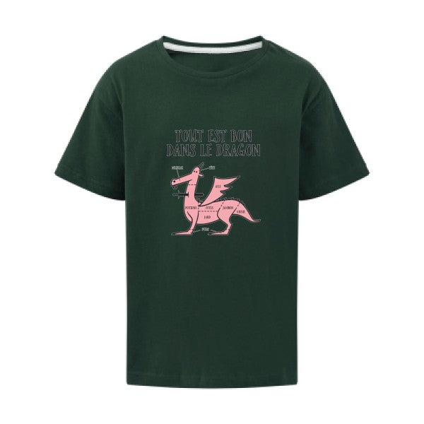 Tout est bon SG - Kids T-shirt enfant Bottle Green Taille 152 (11-12/2XL)