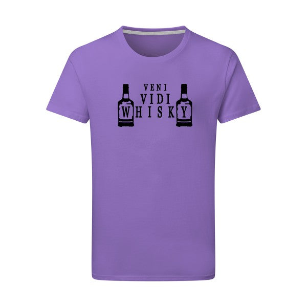 VENI VIDI WHISKY - Flex noir Tshirt original Aster Purple  2XL