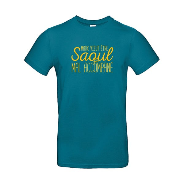 Maux vieut être SaoulFlex jaune or - E190 T-shirt|Diva Blue||2XL