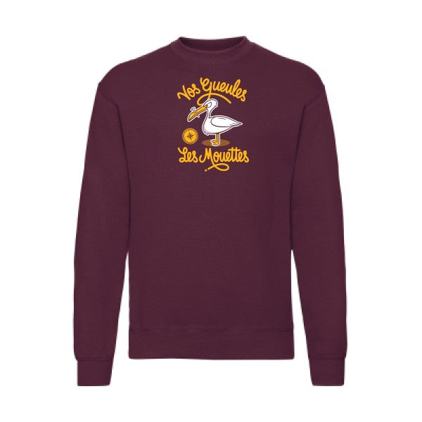 Vos gueules les mouettes Fruit of the loom 280 g/m² Sweat shirt