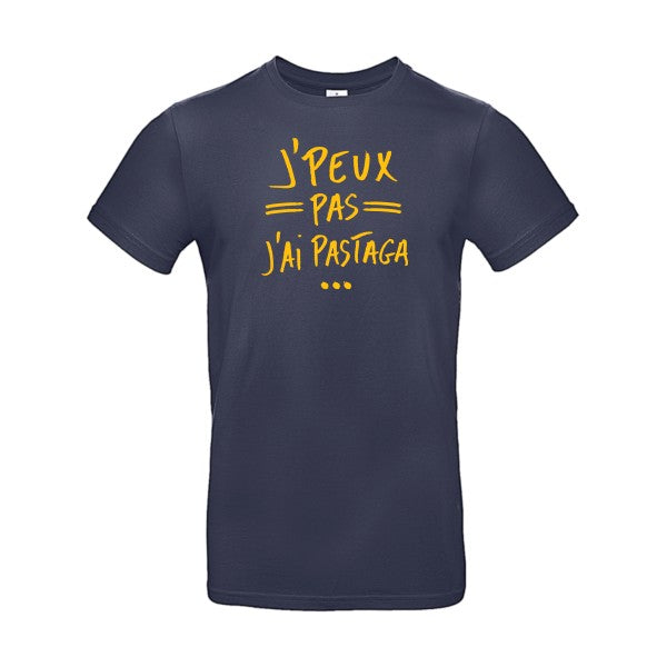 J'peux pas j'ai pastagaFlex jaune or- T-shirt E190|Navy Blue||2XL