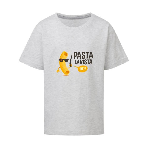 Pasta la vista SG - Kids T-shirt enfant Ash Grey Taille 152 (11-12/2XL)