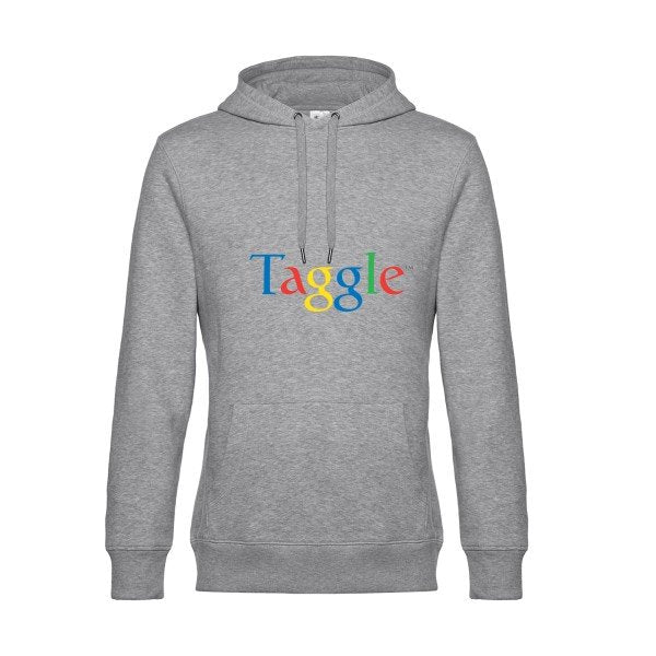 Taggle- Sweat à capuche original Heather Grey - RueDuTeeshirt