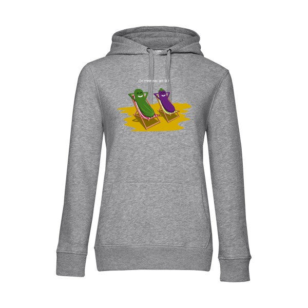On n'est pas bio là ? RueDuTeeshirt Sweat capuche