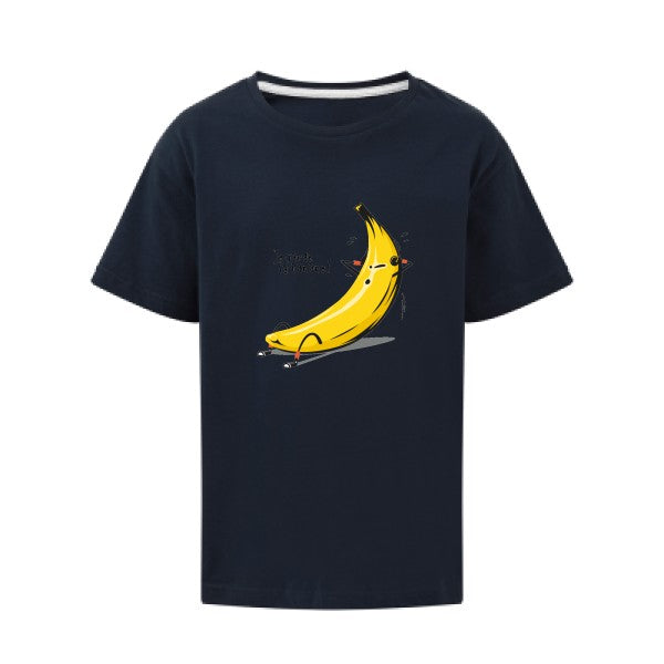 Je garde la banane ! SG - Kids T-shirt enfant Navy Taille 140 (9-10/XL)