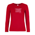t-shirt lsl femme L-intelligence Red flex Rose