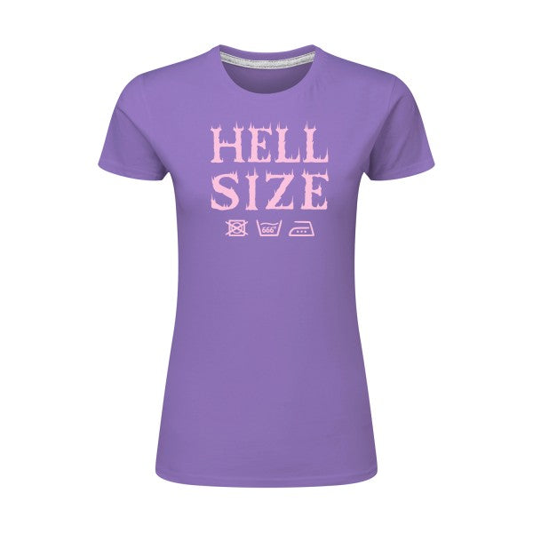 HELL SIZE ! Rose |T shirt original femme|SG