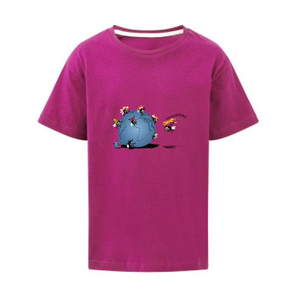 Armageddon SG - Kids T-shirt enfant Dark Pink Taille 152 (11-12/2XL)