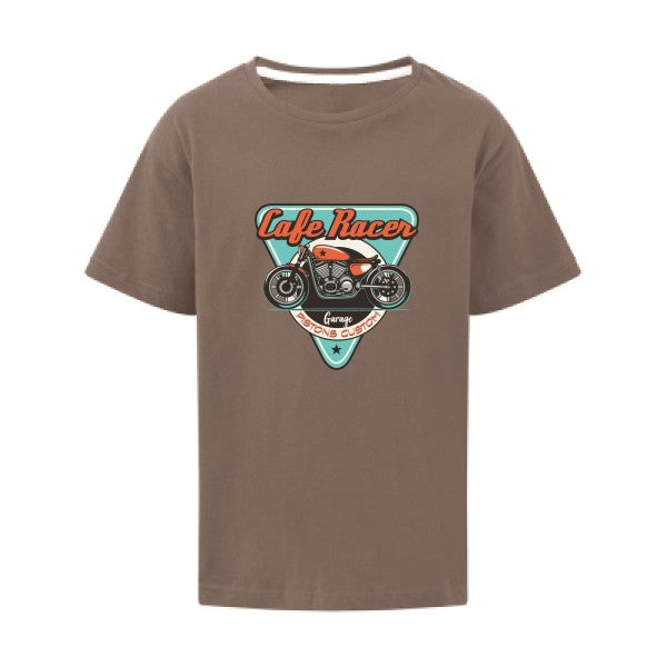 CAFE RACER SG - Kids T-shirt enfant Deep Taupe Taille 128 (7-8/L)