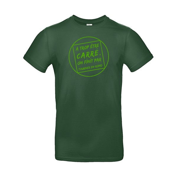 Cercle vicieux flex Vert pomme B&C - E190 T-shirt|Bottle Green||2XL