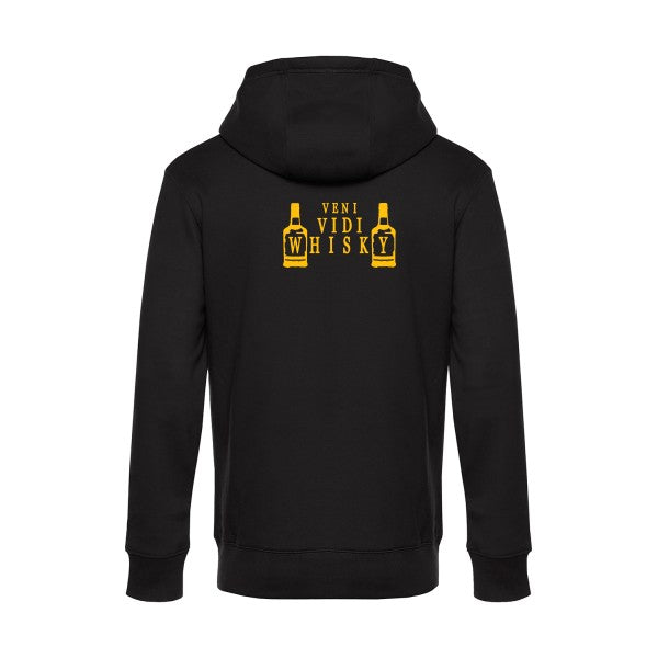 sweat à capuche homme original VENI VIDI WHISKY