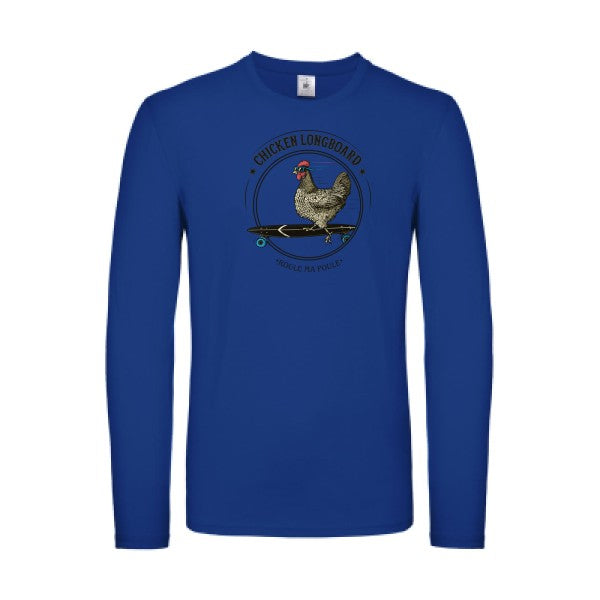 Chicken Longboard B&C - E150 LSL T-shirt manches longues léger