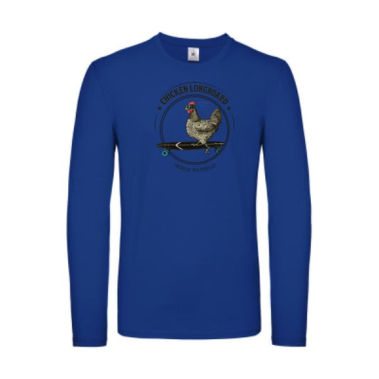 Chicken Longboard B&C - E150 LSL T-shirt manches longues léger