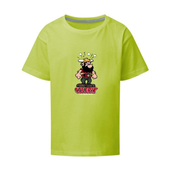 Colerix SG - Kids T-shirt enfant Lime Taille 152 (11-12/2XL)