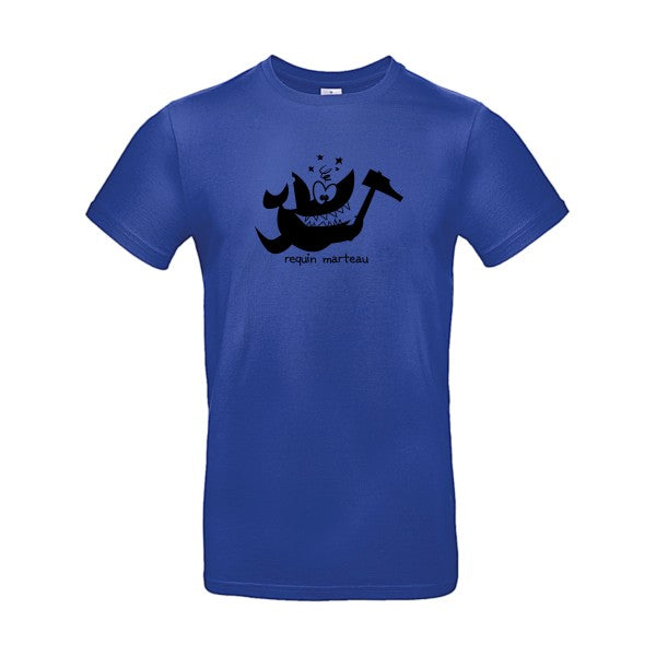 Requin marteauFlex noir- T-shirt E190|Cobalt Blue||2XL