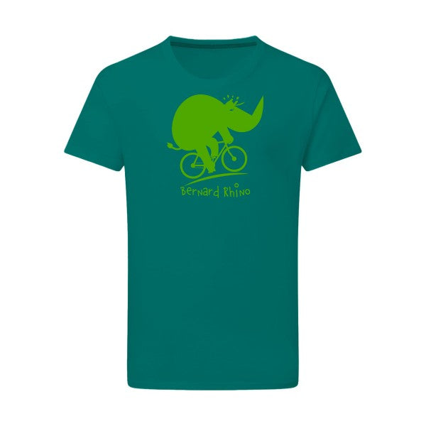 Bernard Rhino vert pomme -Flex vert pomme sur T-shirt SG  Emerald Green  2XL