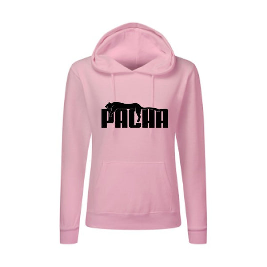 Pacha Noir |Sweat original à capuche Femme