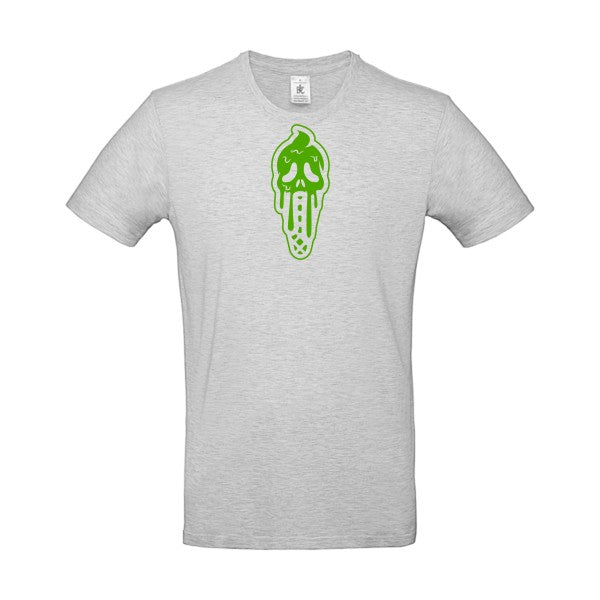 Ice Scream flex Vert pomme B&C - E190 T-shirt|Ash||2XL